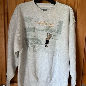 The American Golfer Graphic Crewneck Sweatshirt (Briar creek sportswear)